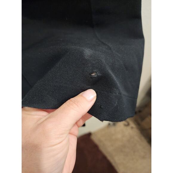 Skitique Int'l Womens Black Wool 80s Spandex BootcutStirrup Ski Pants SZ M Japan - Picture 4 of 4